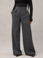 New Women's Casual Loose Straight-leg Business Commuting Wide-leg Pants