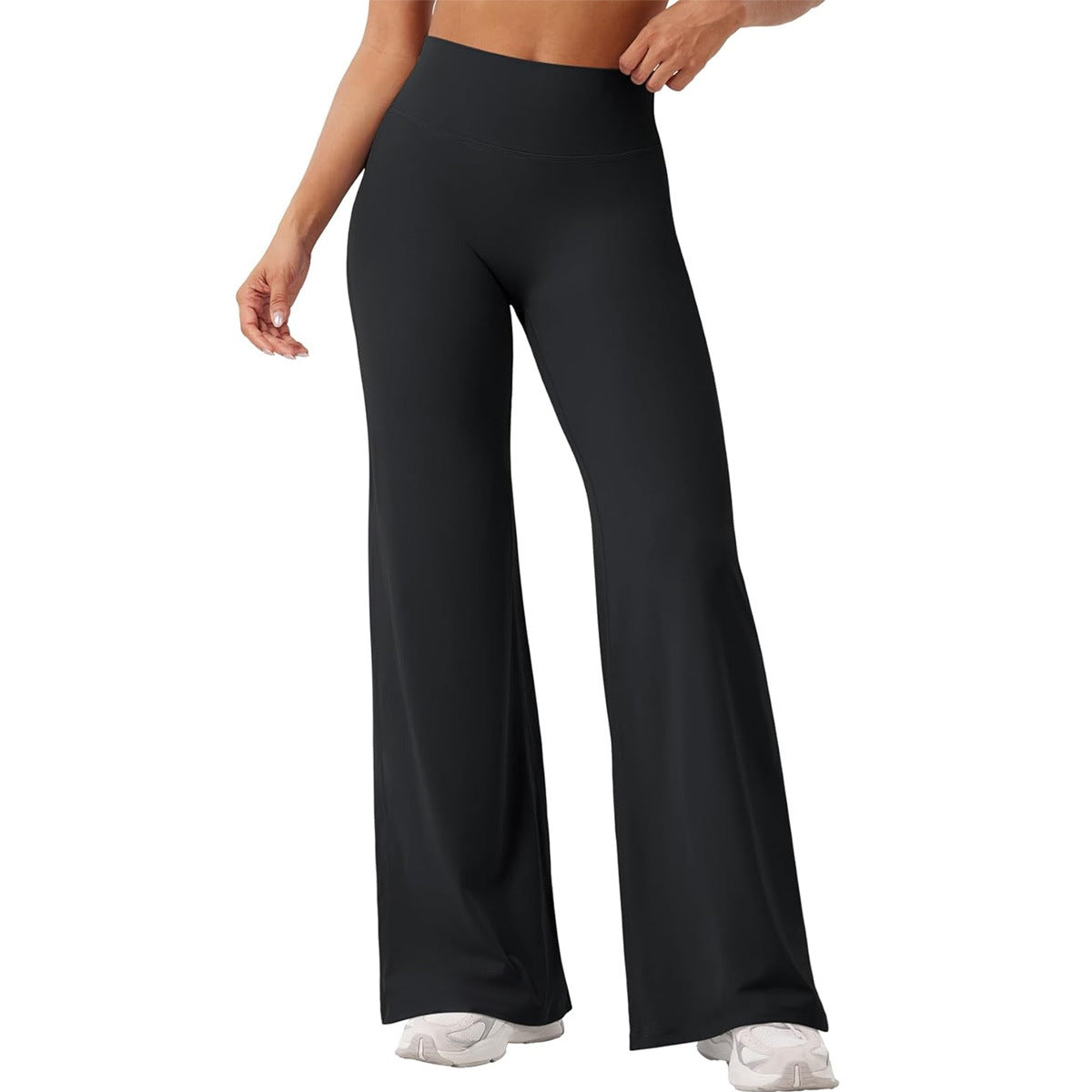 New High-waisted Slim-fit Wide-leg Butt-lifting Pants