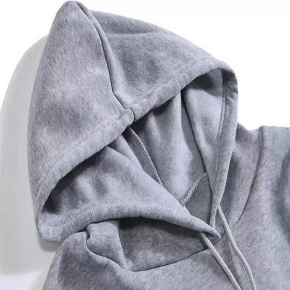 Women's Letter Pattern Hoodie Pullover Sweater