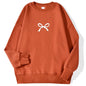 Womens Printed Pullover Casual Sweatshirt Top