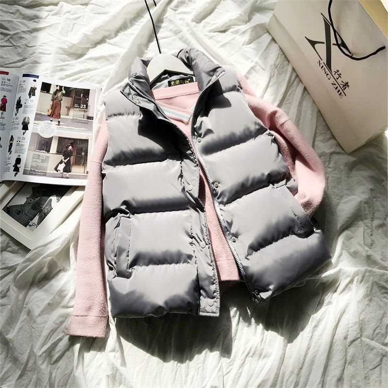 Women's Short All-match Thickened Down Cotton Vest
