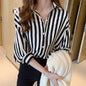 Women's New Retro Hong Kong Style Top With A Light Mature Design Shirt