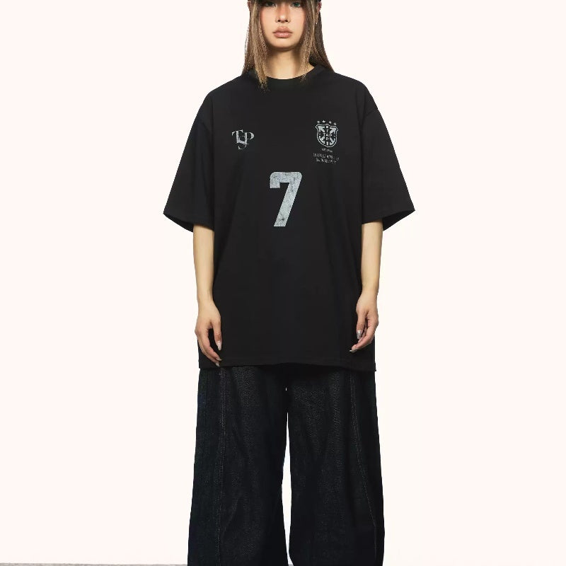 T-shirt Women's Loose Ins Trendy T-shirt Sports