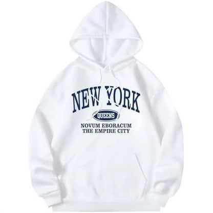 Women's Letter Pattern Hoodie Pullover Sweater